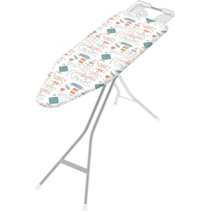 Asse da stiro con rivestimento colorato. Assi da stiro.