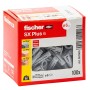 Fischer tassello ad espansione SX 6x30, 100 pezzi in scatola. Tassello in nylon per carichi elevati in calcestruzzo e muratura.