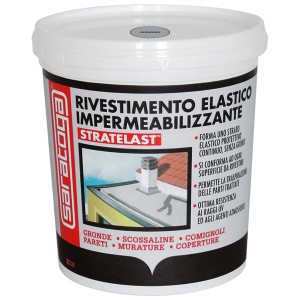 Secchio di sigillante t.b.t. per impermeabilizzazioni esterne.