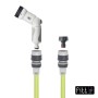 Set tubo FITT con ugello a spruzzo e raccordo per irrigazione.