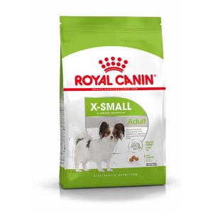 Royal Canin X-Small Adult cibo secco per cani di taglia molto piccola, confezione da 1,5 kg.