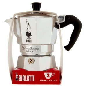 Caffettiera moka Bialetti alluminio 3 tazze