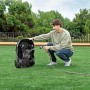 Pulizia con acqua del robot tagliaerba Dreame A2. Cura del giardino intelligente.