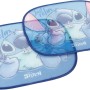 2 parasole auto blu con motivo Stitch per interni.