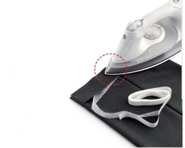 Nastro Termoadesivo Per Orli – 30 Metri X 20 Mm – Colore Nero – Adesivo Extra Forte - 3