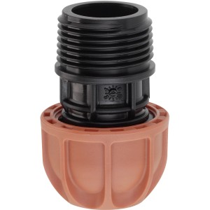 Connettore t.b.t. per irrigazione interrata.