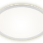Plafoniera LED Brilo Slim bianca e rotonda, 22W, per un'illuminazione ottimale.