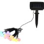 Catena luminosa solare plastica 20xLED 300mAh 1,2V 5800x18mm colorful