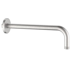 Braccio doccia t.b.t. argento per montaggio soffione doccia, accessorio per docce.