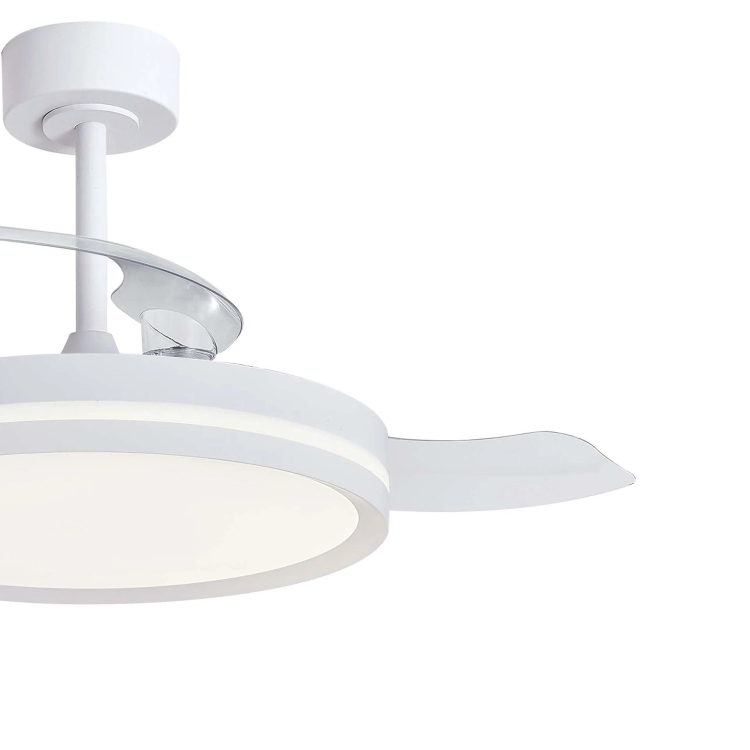 Plafoniera ventilatore LED Luna 5710 lm 3000-5000 K Ø106x 32,5x45 cm_2