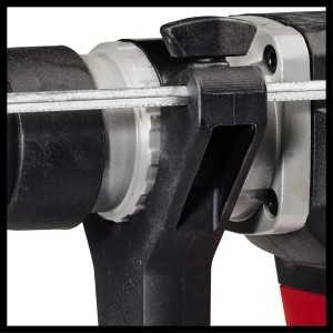 Dettaglio del limitatore di profondità sul martello perforatore Einhell TE-RH 32-1600.