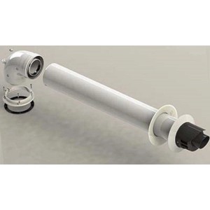 Kit coassiale 60/100 per caldaie a condensazione Ferroli 113x16x14 cm