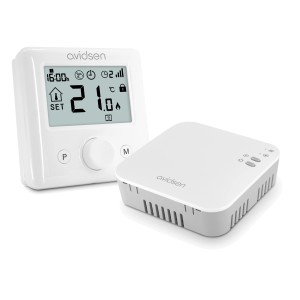 Termostato Avidsen: Termostato ambiente digitale con ricevitore per un controllo preciso della temperatura.
