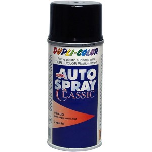 Dupli-Color spray vernice VW Black Magic Pearl LC9Z, bomboletta da 150ml per ritocco auto.