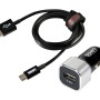 t.b.t. caricatore per auto con cavo USB per interni auto.