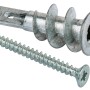 Fischer GKM SK tassello metallico con vite, adatto per cartongesso e pannelli in fibra di gesso.