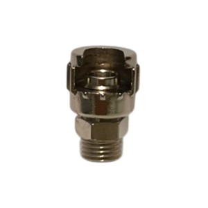 Raccordo con dado fresato 1/4" maschio ABAC
