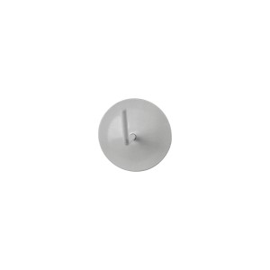 Supporto bianco per bastone per tende a vetro t.b.t.
