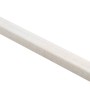 Profilo terminale Grosfillex Datcha bianco, a clip per pannelli da 5-8 mm, lunghezza 260 cm.