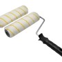 Rullo per pittura t.b.t. con due rulli per un'applicazione uniforme.