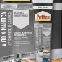 Sigillante siliconico Pattex Auto & Nautica, nero. Ideale per sigillature in auto e nautica.