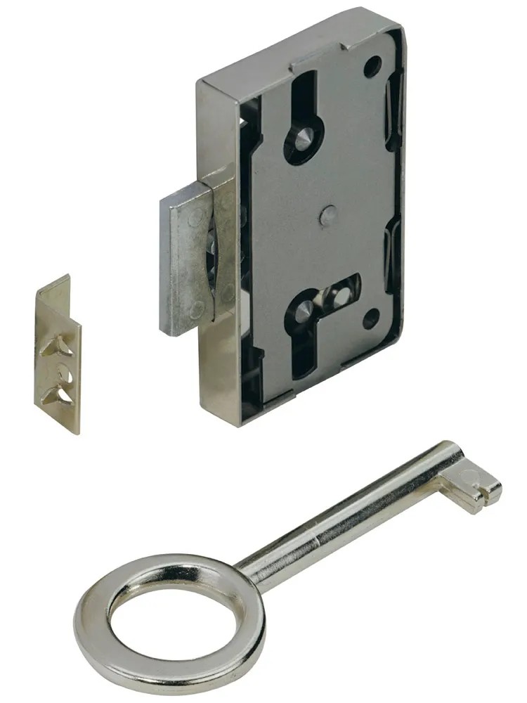 Serratura A Barra HETTICH DM15 - Nichelata, Destra, Per Mobili, Asta 6mm - Foto 10