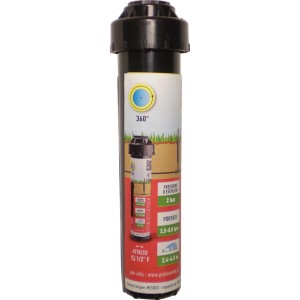 t.b.t. per irrigazione interrata, angolo di spruzzo 360°.