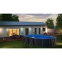 Piscina fuori terra ovale in acciaio antracite Gre 610x375 H 120 cm