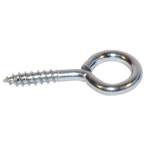 t.b.t. Occhiello a vite, ideale per appendere oggetti.