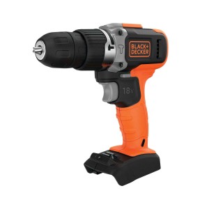Avvitatore a batteria Black+Decker, arancio-nero, per fai da te e professionisti.