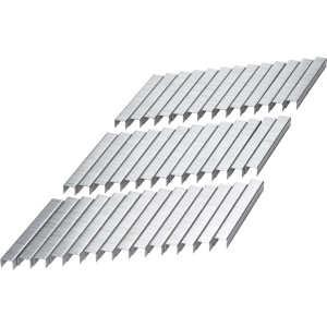 Graffette a filo fine LUX, 12,8 mm x 12 mm, Comfort, 5.000 pezzi, per decorazioni e tappezzeria.