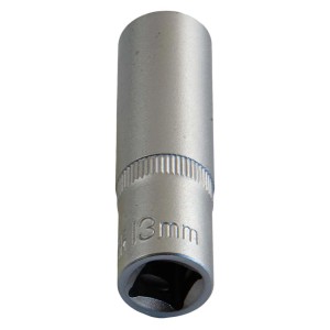 Bussola esagonale lunga 13 mm attacco F 3/8"