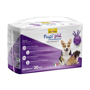 Confezione di Pupi più il Pannolino pannolini per cani, 30 pezzi, con profumo di lavanda.
