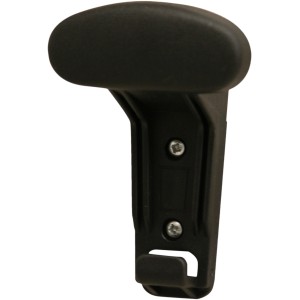 Organizzatore per armadio t.b.t. nero per montaggio a parete.