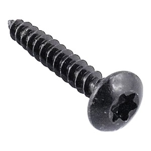 Vite autofilettante nera t.b.t. con testa Torx