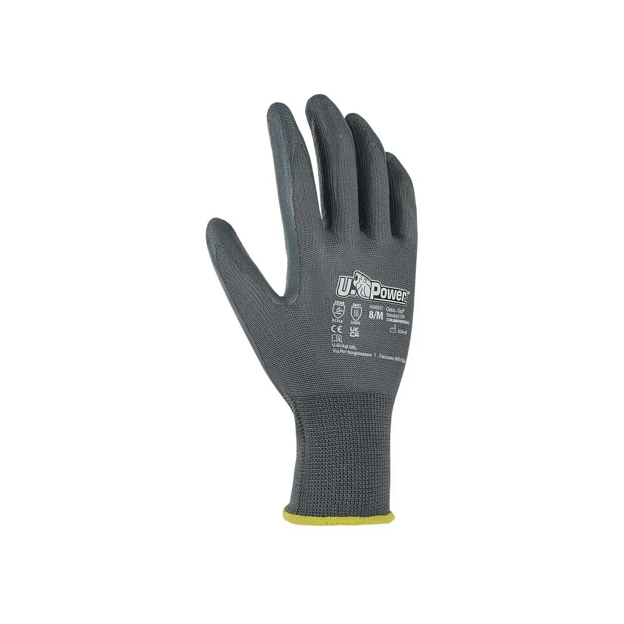 07300--L | Guanti da lavoro ISSALINE, Tg. L, in Gomma, col. Nero Cotone | RS 07300--L | Guanti da lavoro ISSALINE, Tg. L, in Gomma, col. Nero Cotone | RS