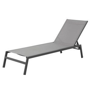 Acquista il lettino prendisole grigio t.b.t. per giardino e terrazza.