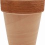 t.b.t. Colonne porta piante in terracotta, vaso per piante da interno e esterno.