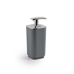 Dosasapone bagno Seventy in resine termoplastiche grigio matt