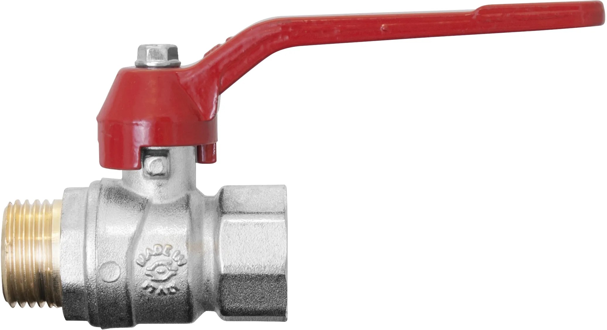 Valvola A Sfera Con Leva - Attacco Femmina/Femmina 2" - Ottone Cromato - Foto 10