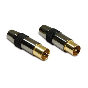 Due adattatori video t.b.t. con contatti dorati per una trasmissione ottimale del segnale.