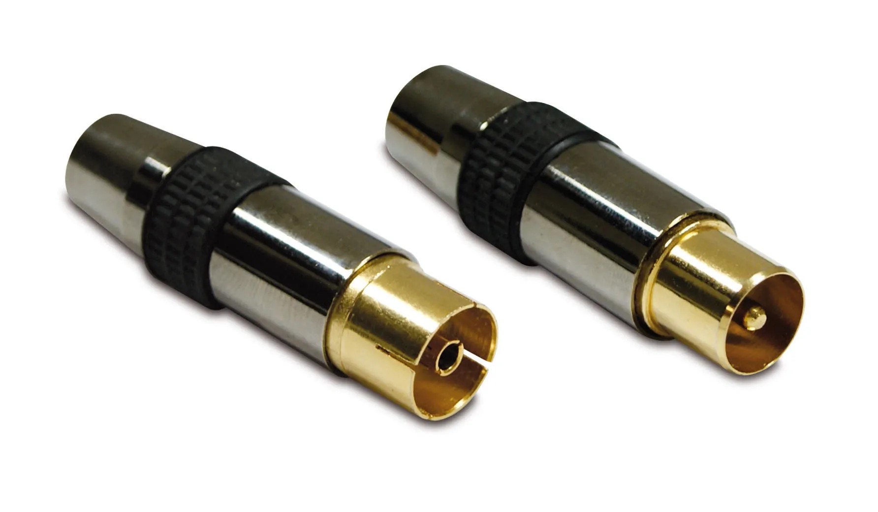 Connettore Per Cavo Aereo 5 Connettori Coassiali Maschio Per Cavo TV - Adattatori Per Antenna, Senza Saldatura Connettore CableStop Argento - Foto 6