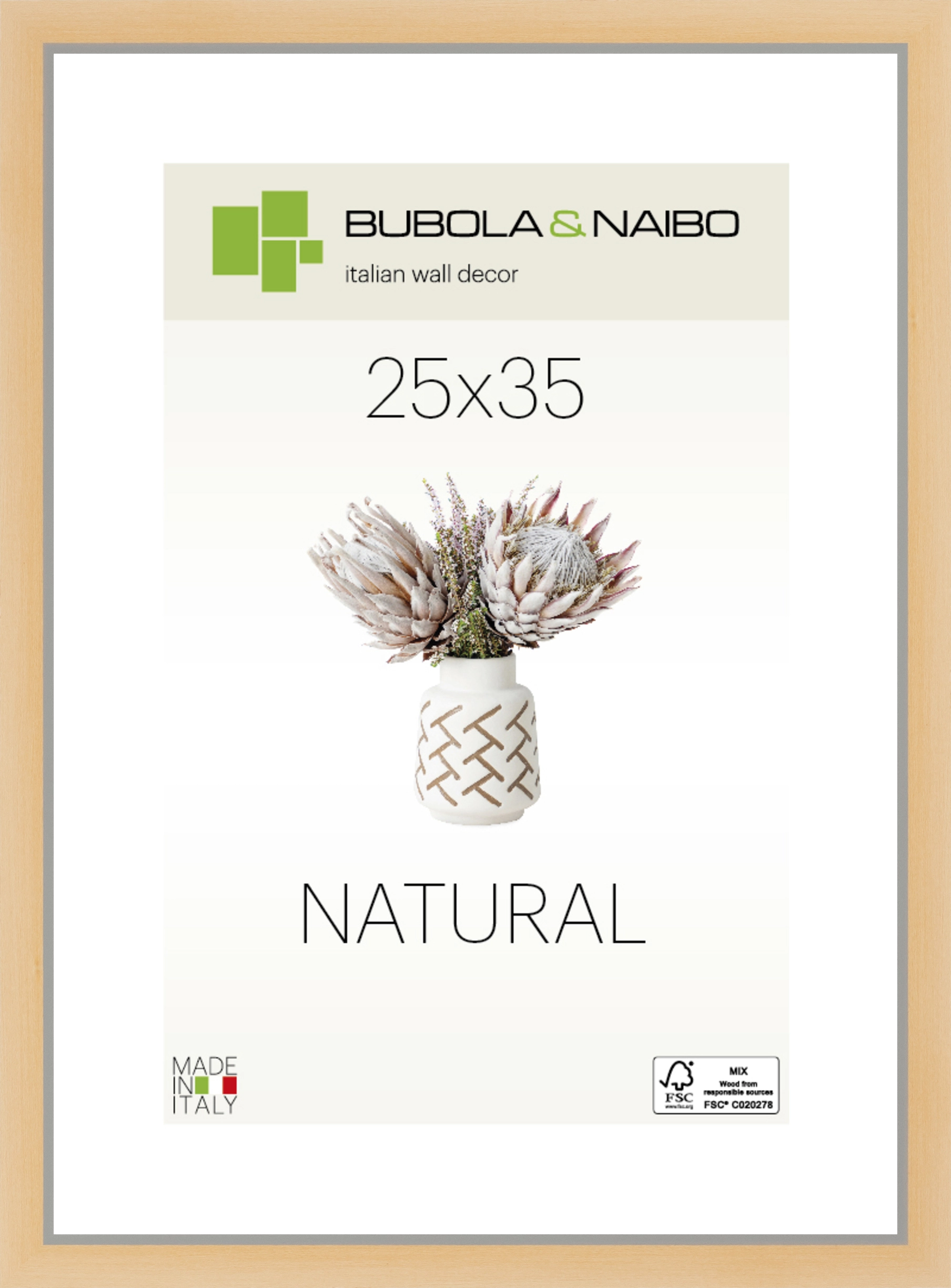 BUBOLA CORNICE 40X50 VERDE 