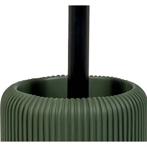 Porta scopino in cemento e resine Concrete verde