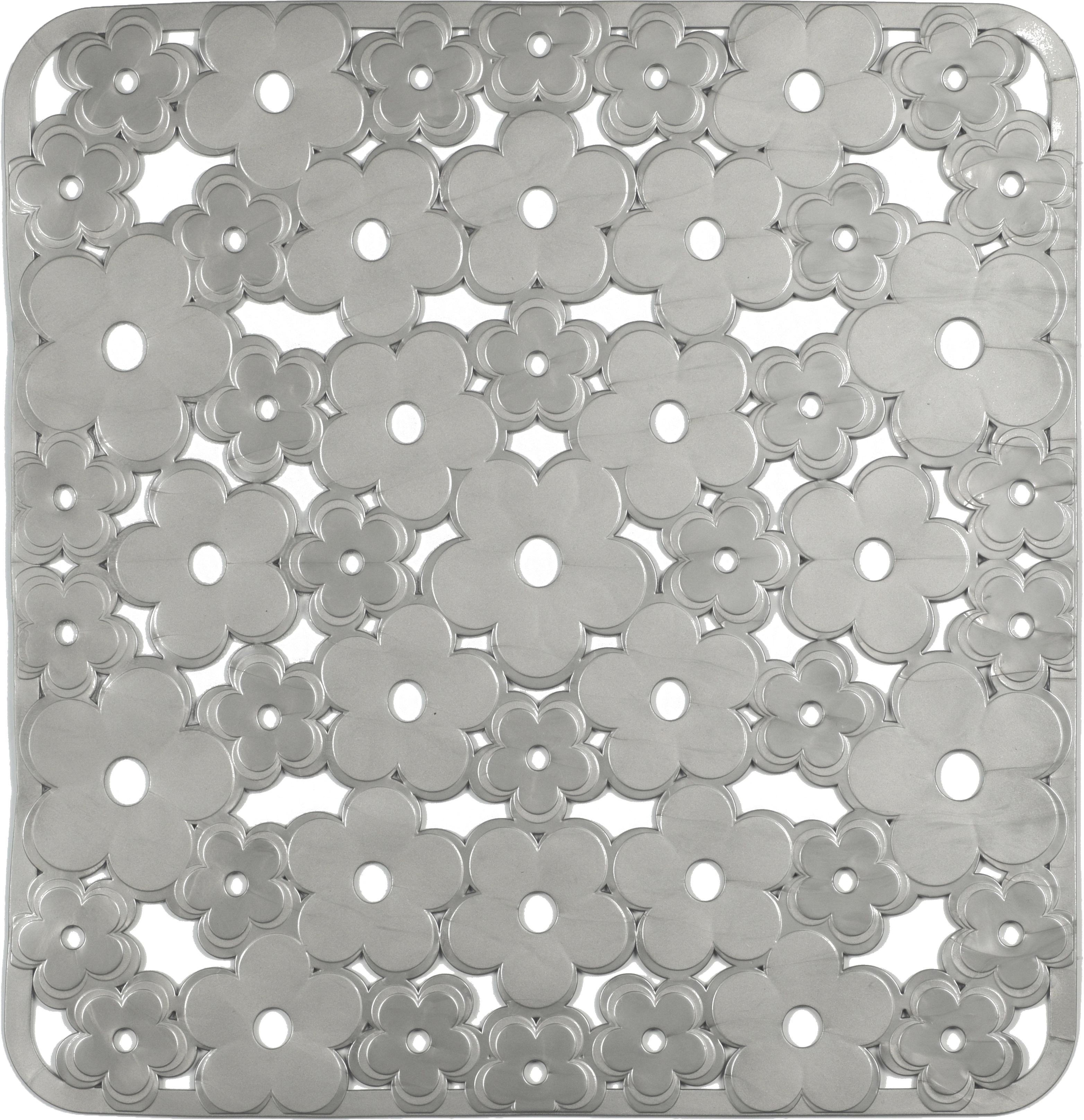 Shark tappeto per lavello cucina Fiorino 32 cm x 32 cm silver (0)