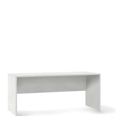 Scrivania in kit Sarmog 180x76x69 cm ossido bianco
