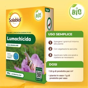 Esca granulare Lumachicida Bio pronto uso 200 g