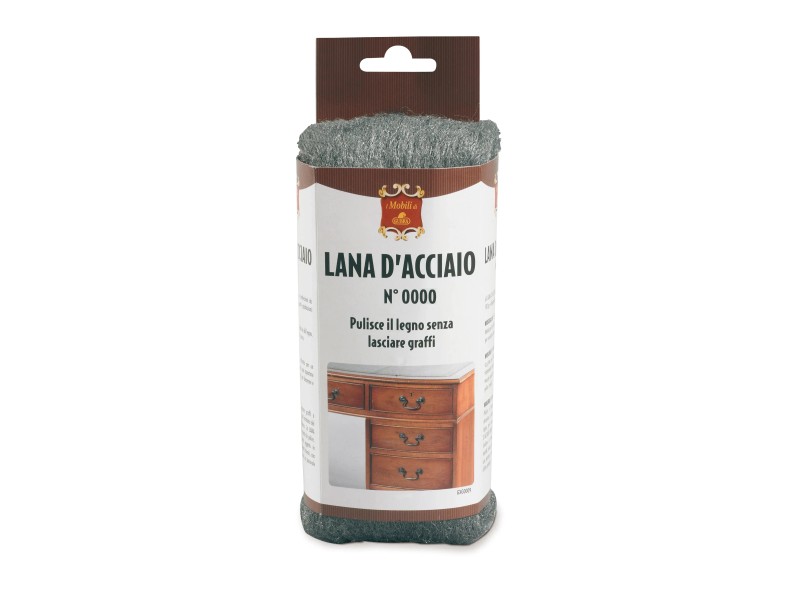 Lana D'acciaio Liberon Ultra Fine 0000 - 100g Per Legno E Metallo, Sverniciatura E Pulizia - 2
