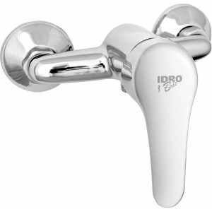 Miscelatore doccia t.b.t. cromato lucido per montaggio a parete.