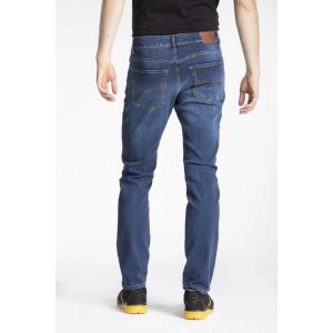 Jeans blu t.b.t. da uomo, parte della collezione abbigliamento da lavoro.